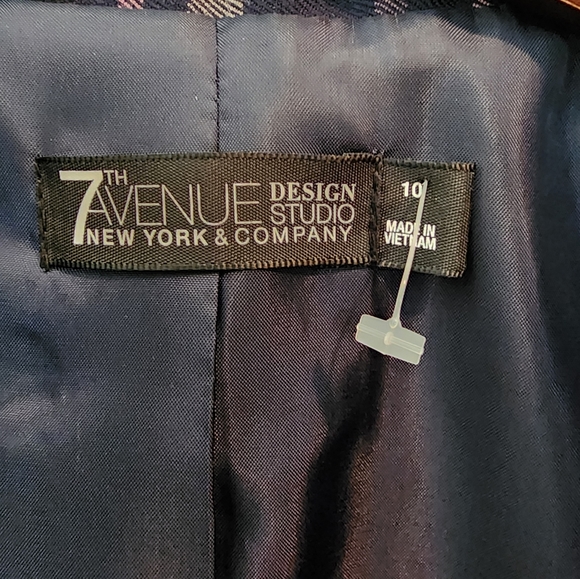 New York & Company 7th Avenue Plaid Business Suit - Picture 13 of 15